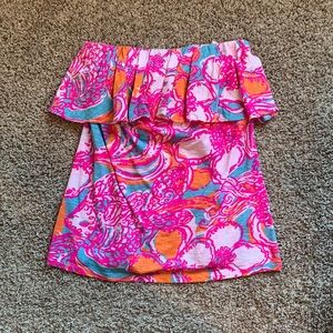 Lilly Pulitzer Strapless Top